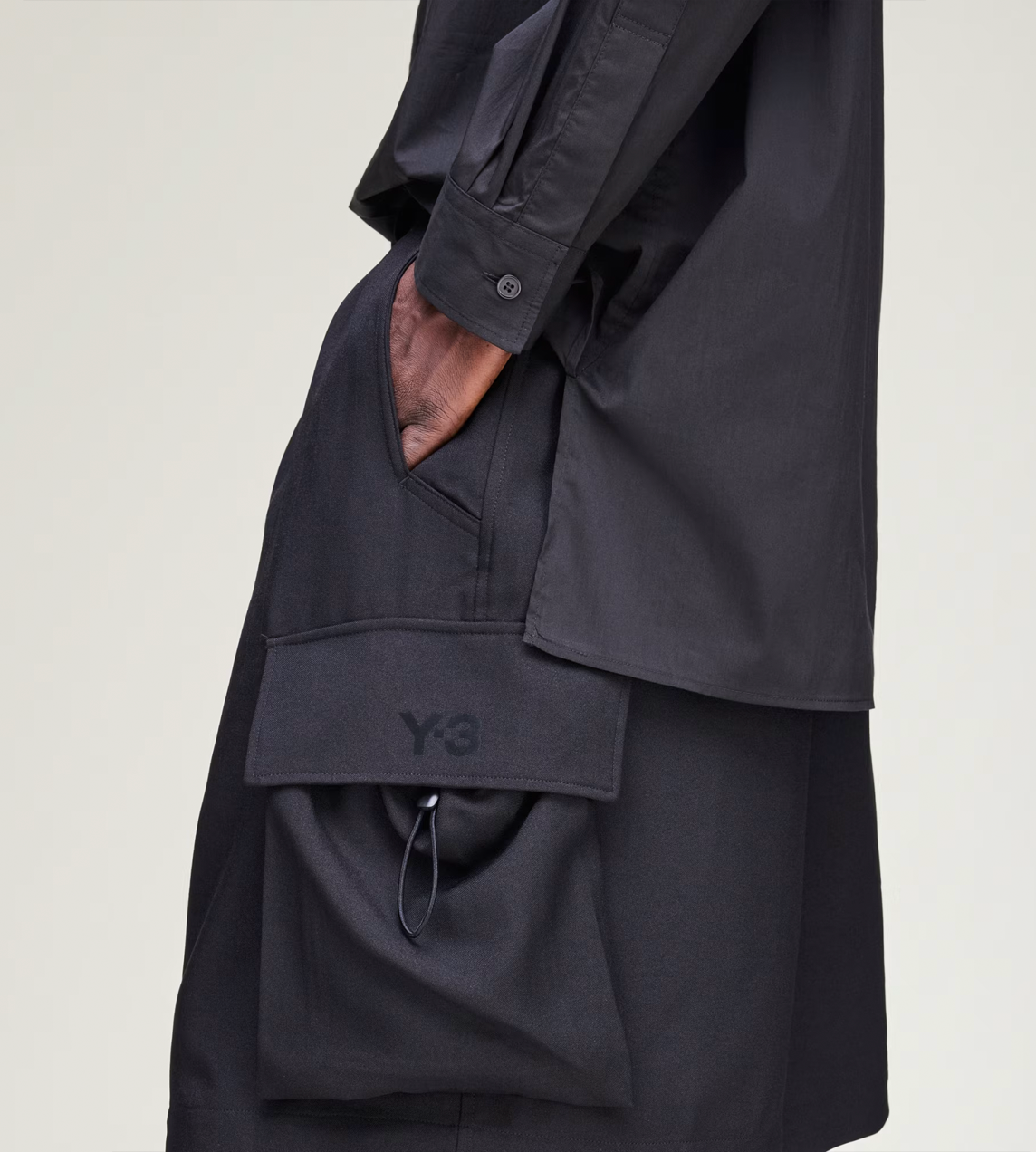 Sport Uniform Cargo Shorts Blk