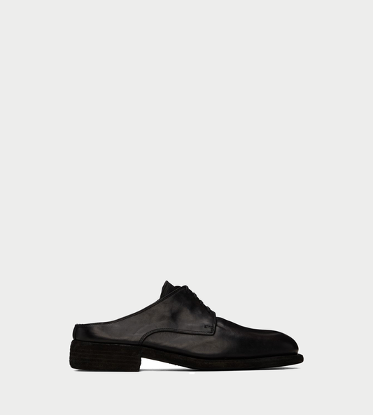 GUIDI - 992 Lace-up Derby Blk