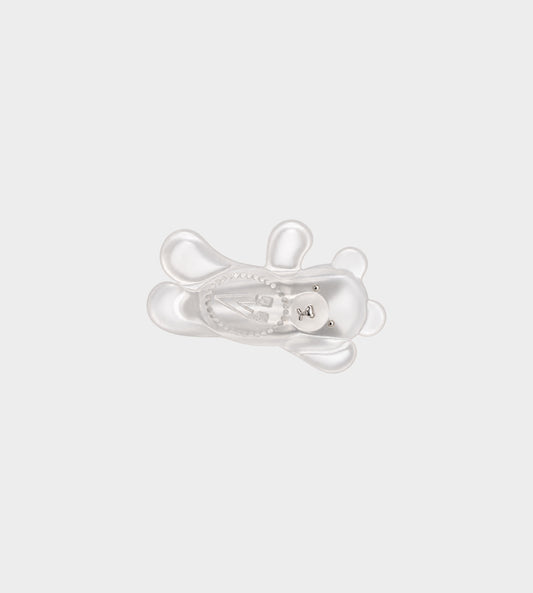 YVMIN - Glasses Bear Hair Clip Transparent