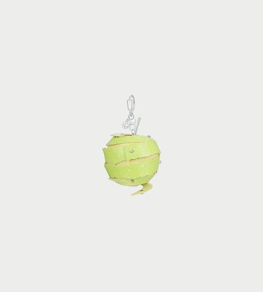 Apple Peel Charm Green