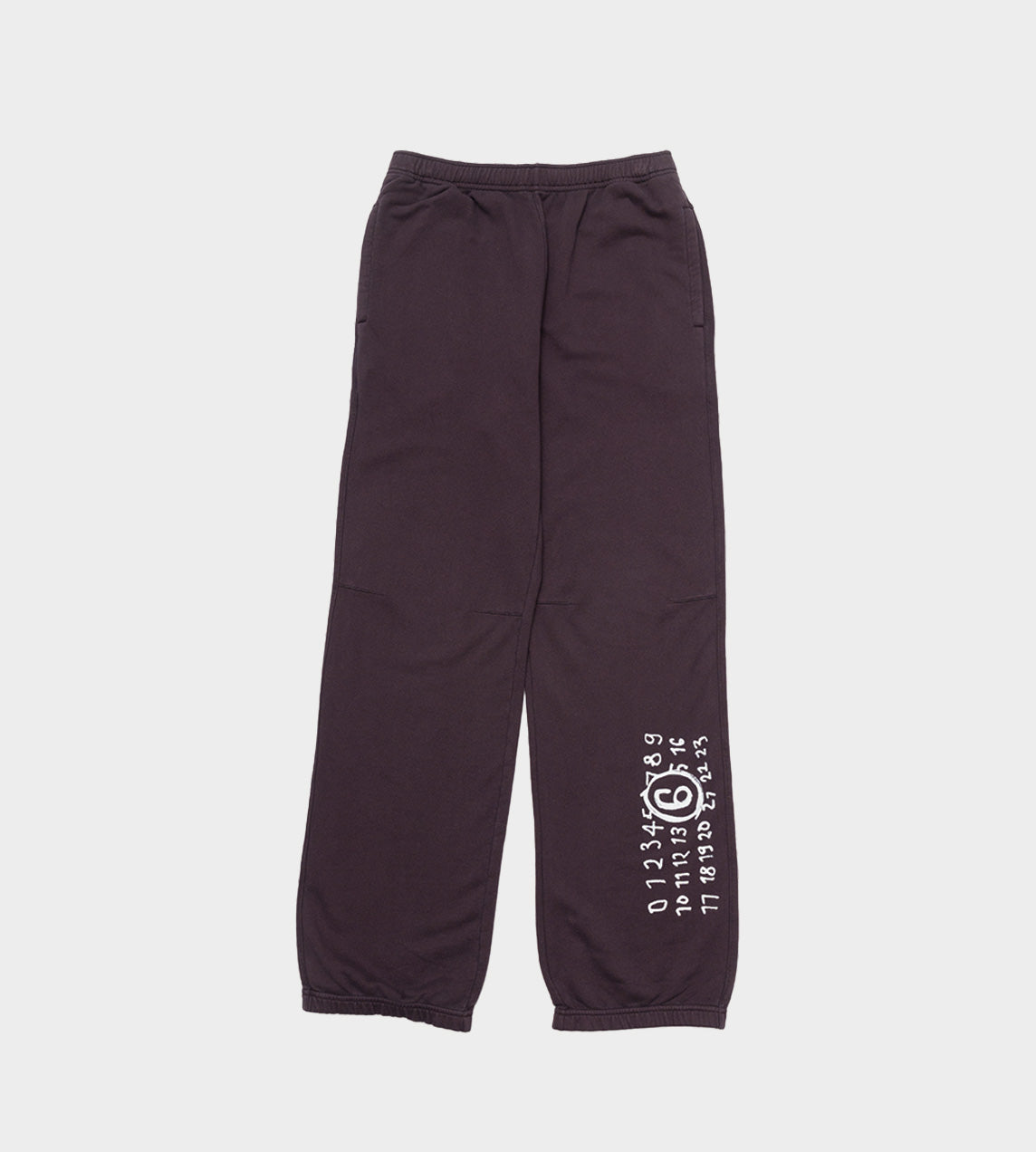 MM6 Maison Margiela - Logo Sweat Lounge Pants Purple