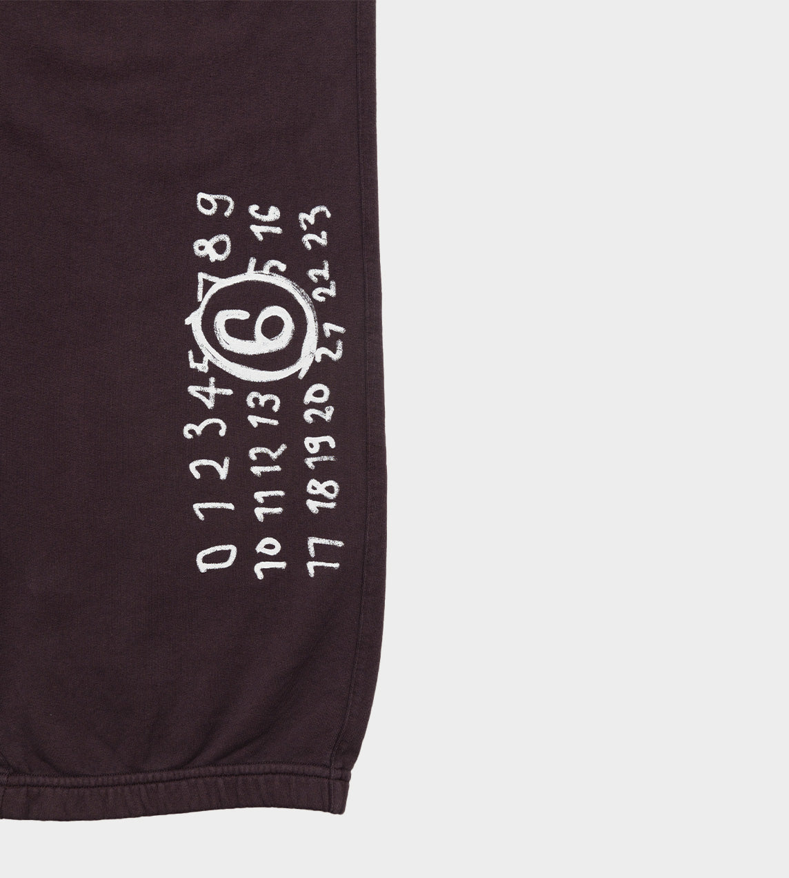 MM6 Maison Margiela - Logo Sweat Lounge Pants Purple