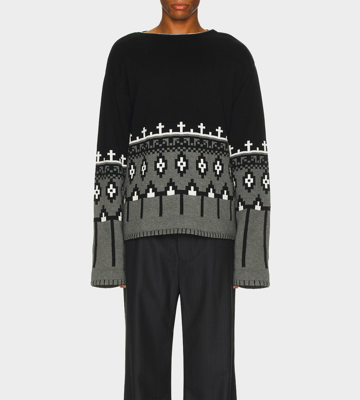 Charles Jeffrey LOVERBOY - Boo Jumper Grey