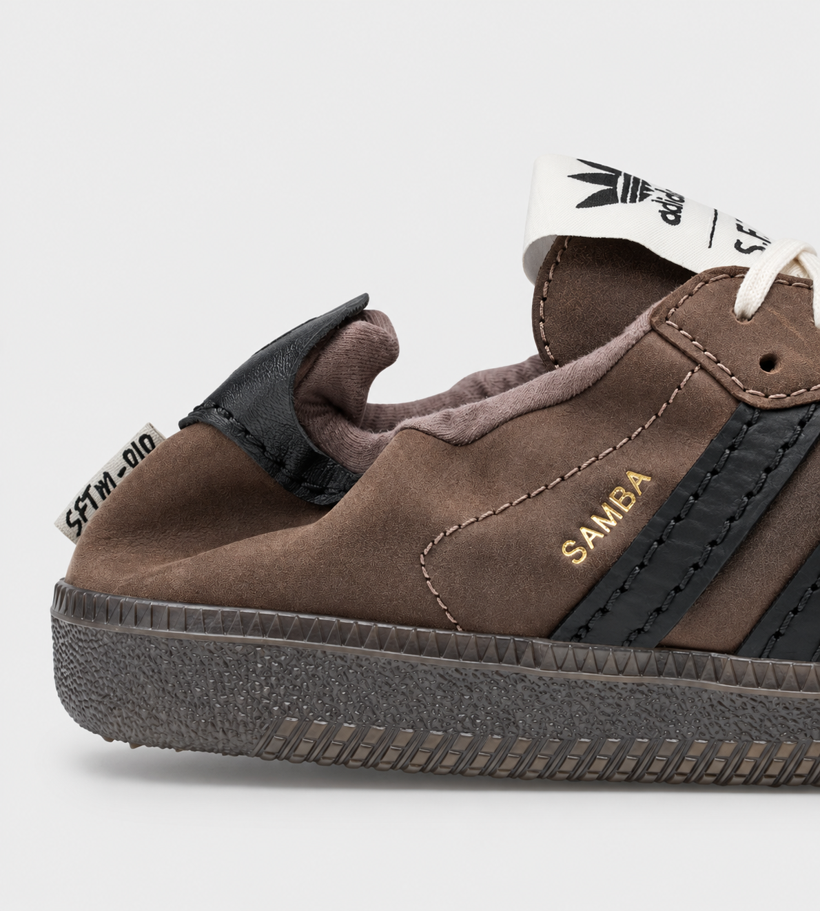 SFTM x ADIDAS 008 Samba OG Brown