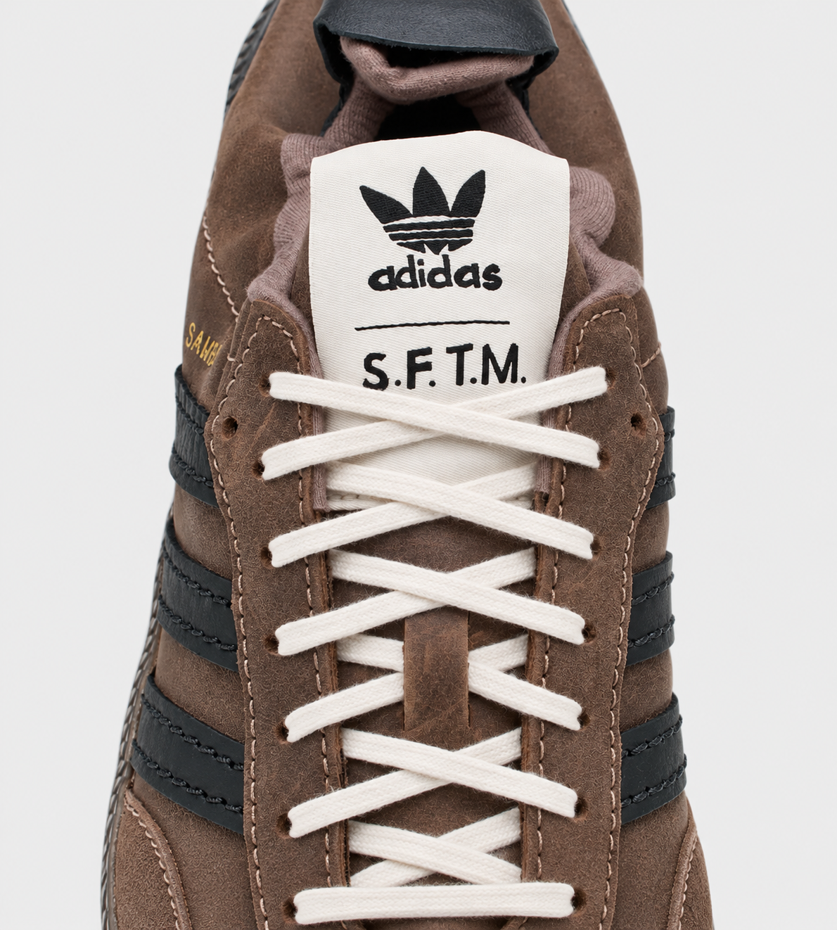 SFTM x ADIDAS 008 Samba OG Brown