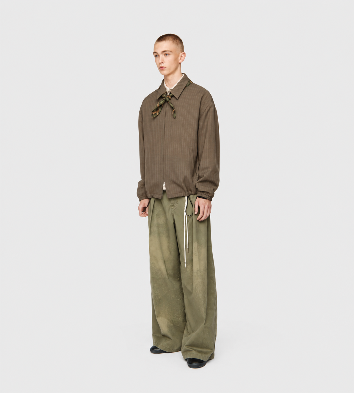 Slim Coach Jacket Taupe