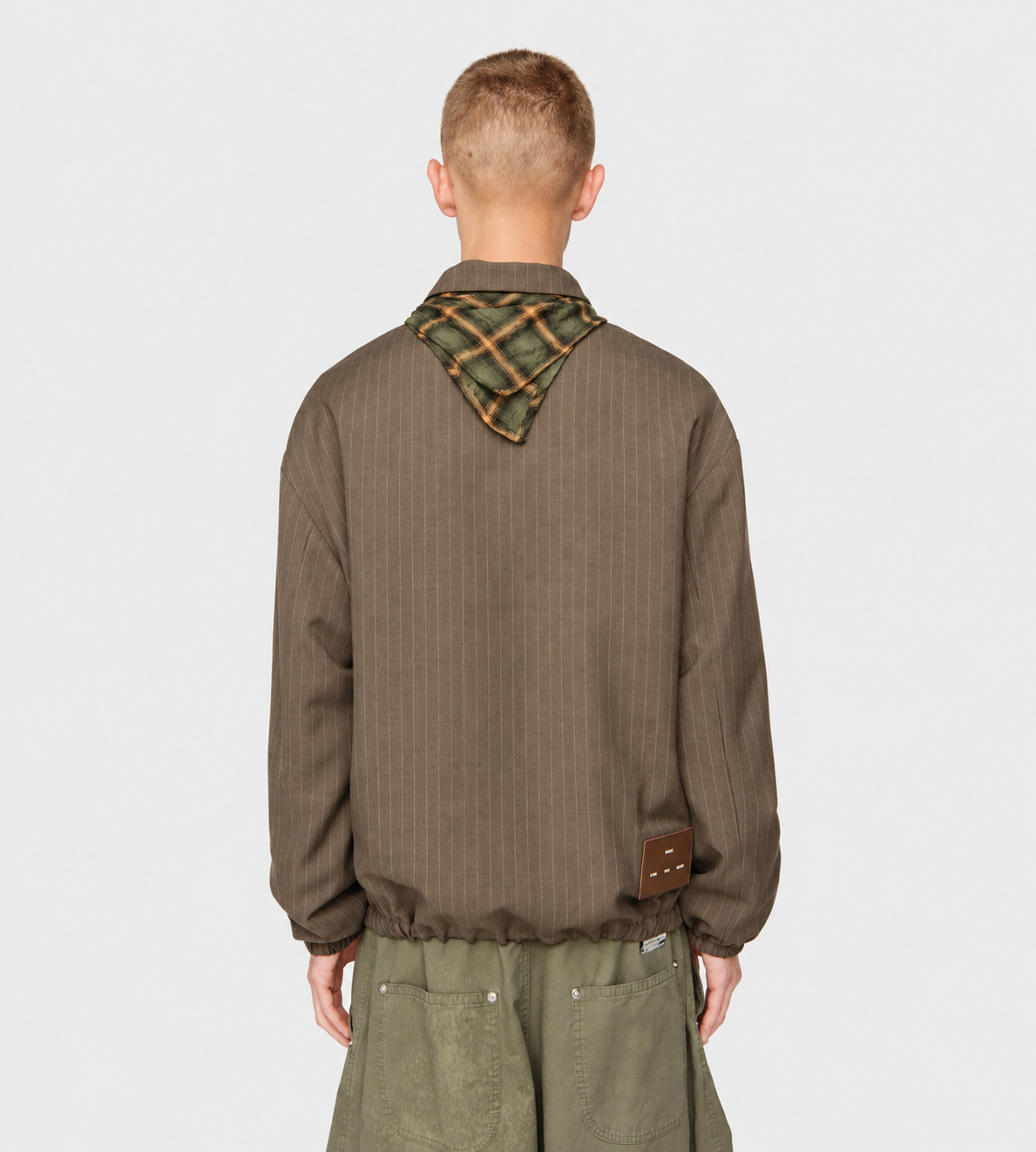 Slim Coach Jacket Taupe