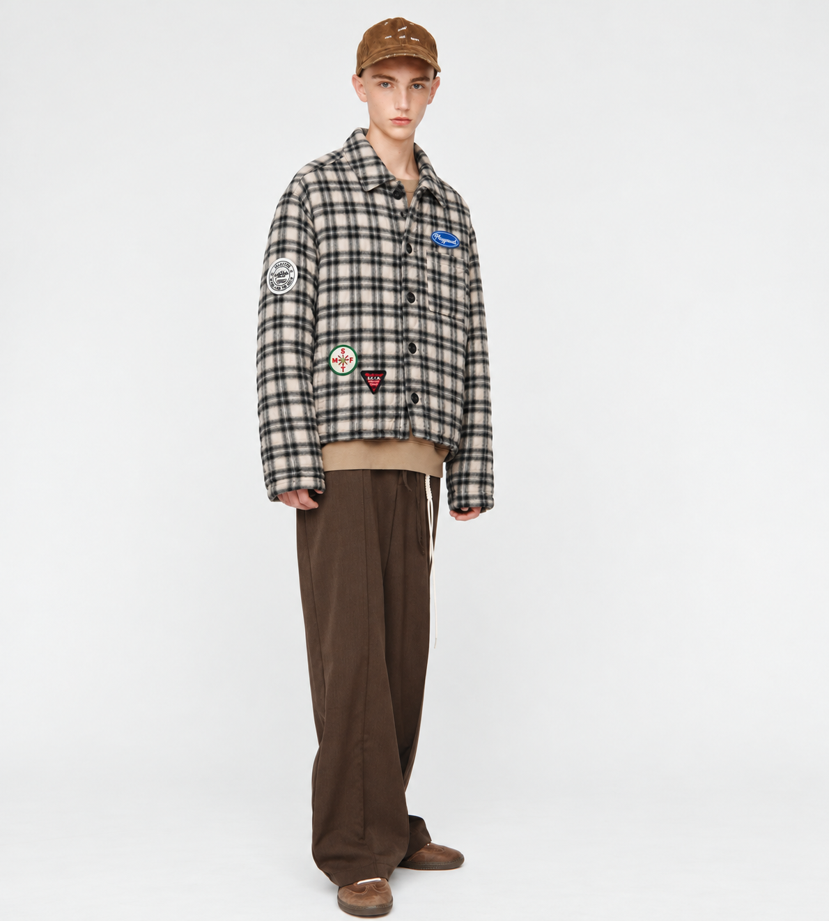 Padded Workman Jacket Beige