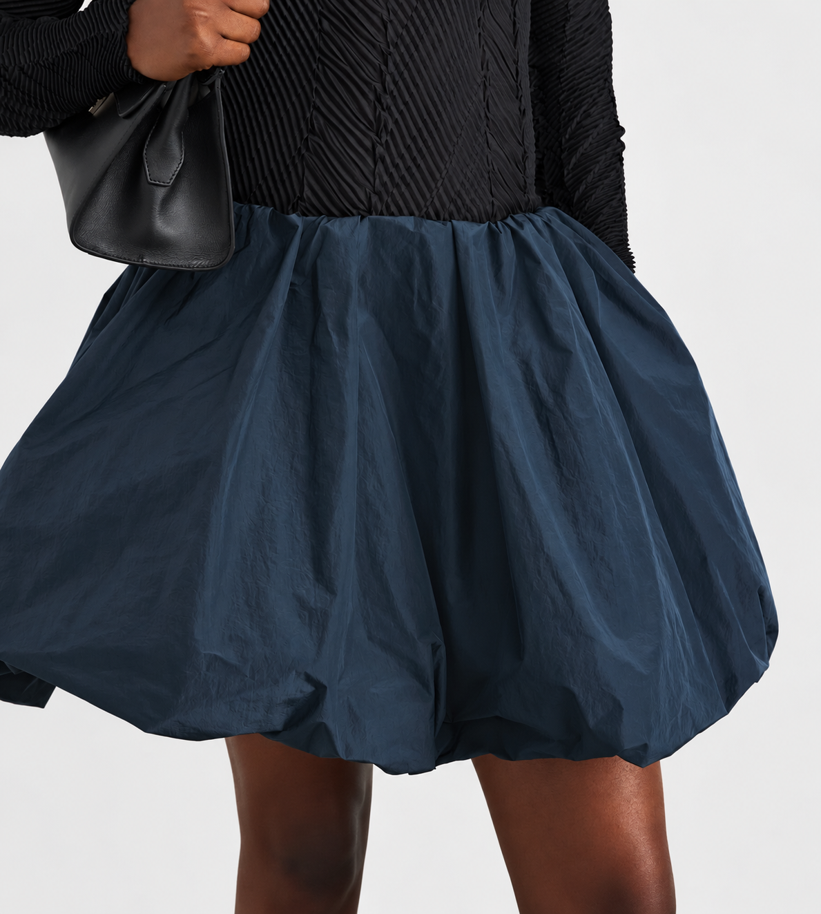 Bubble Skirt Navy