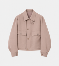 UJOH - Utility Compact Blouson Rose Greige