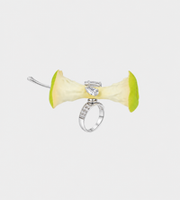 YVMIN - Spin Apple Core Ring Green
