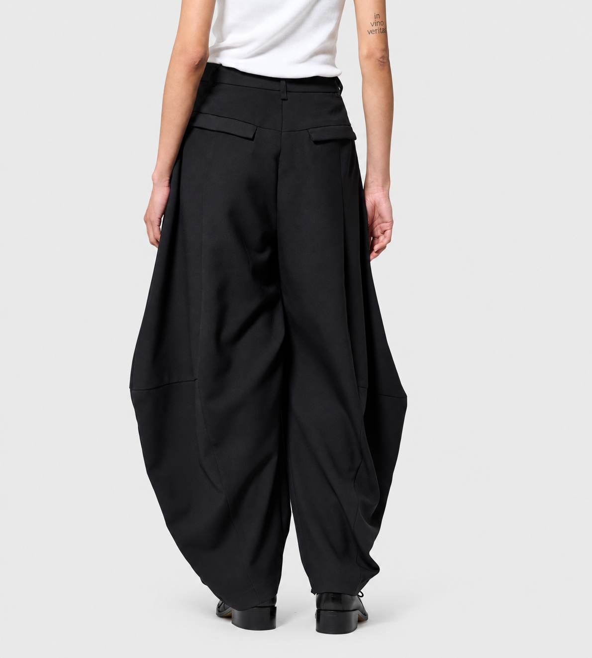 Cocoon Trousers Black