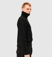 Giovanni Cavagna - Cashmere Turtleneck Top Black