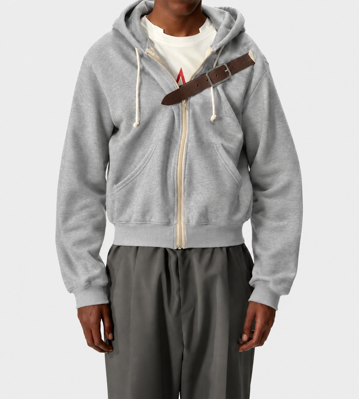 Provincia Hoodie Light Melange