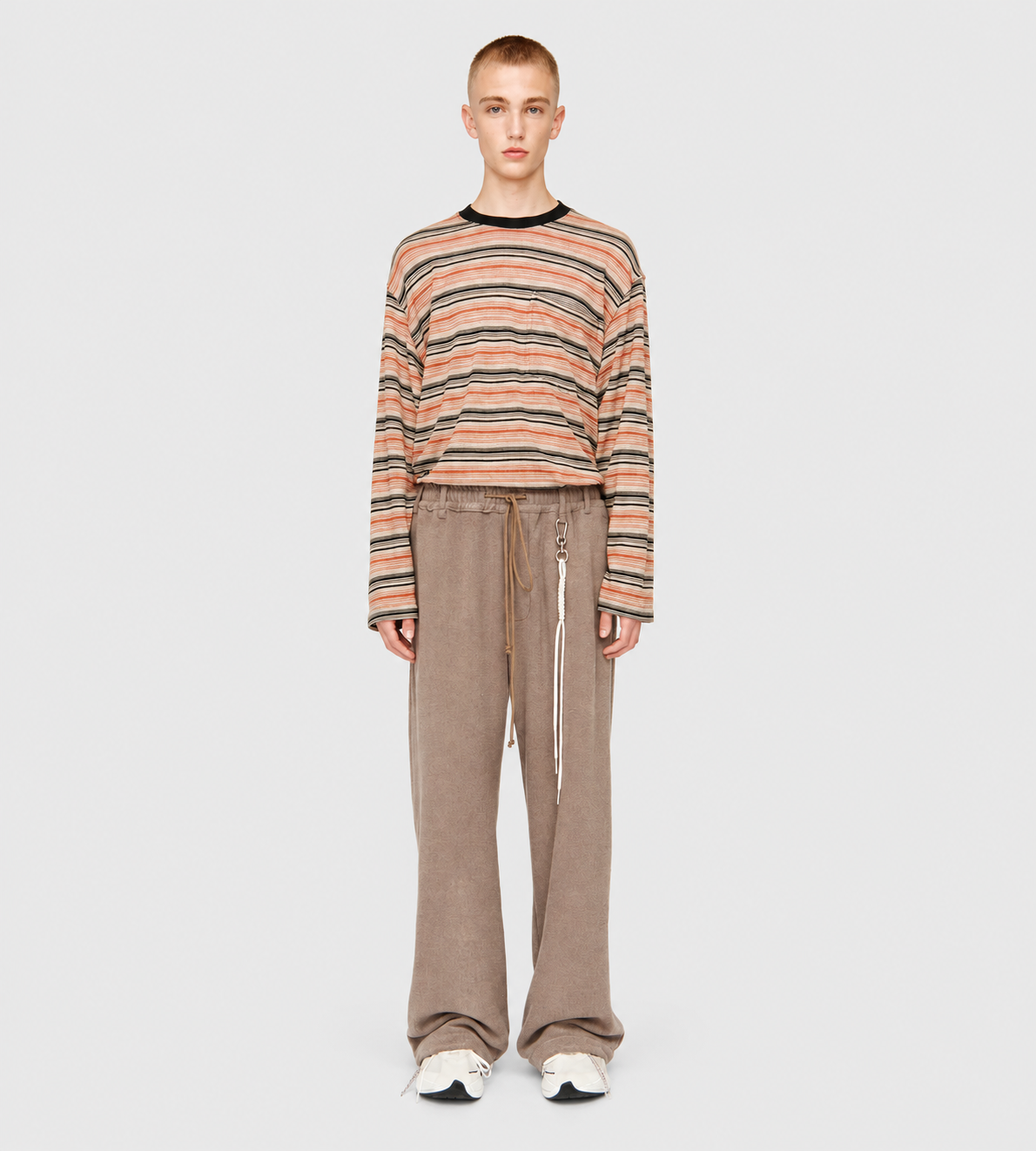 Fleece Relaxed Lounge Pants Mauve