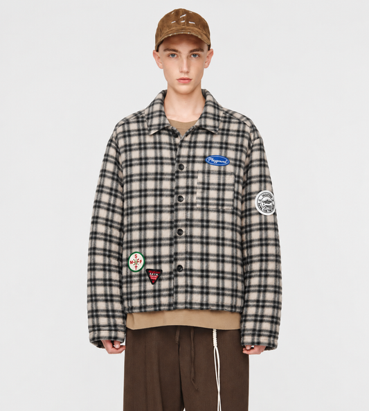 Song for the Mute - Padded Workman Jacket Beige