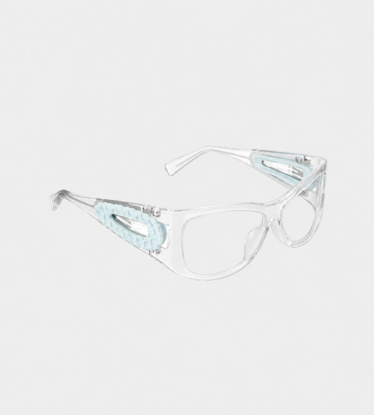Hair Clip Sunglasses Transparent