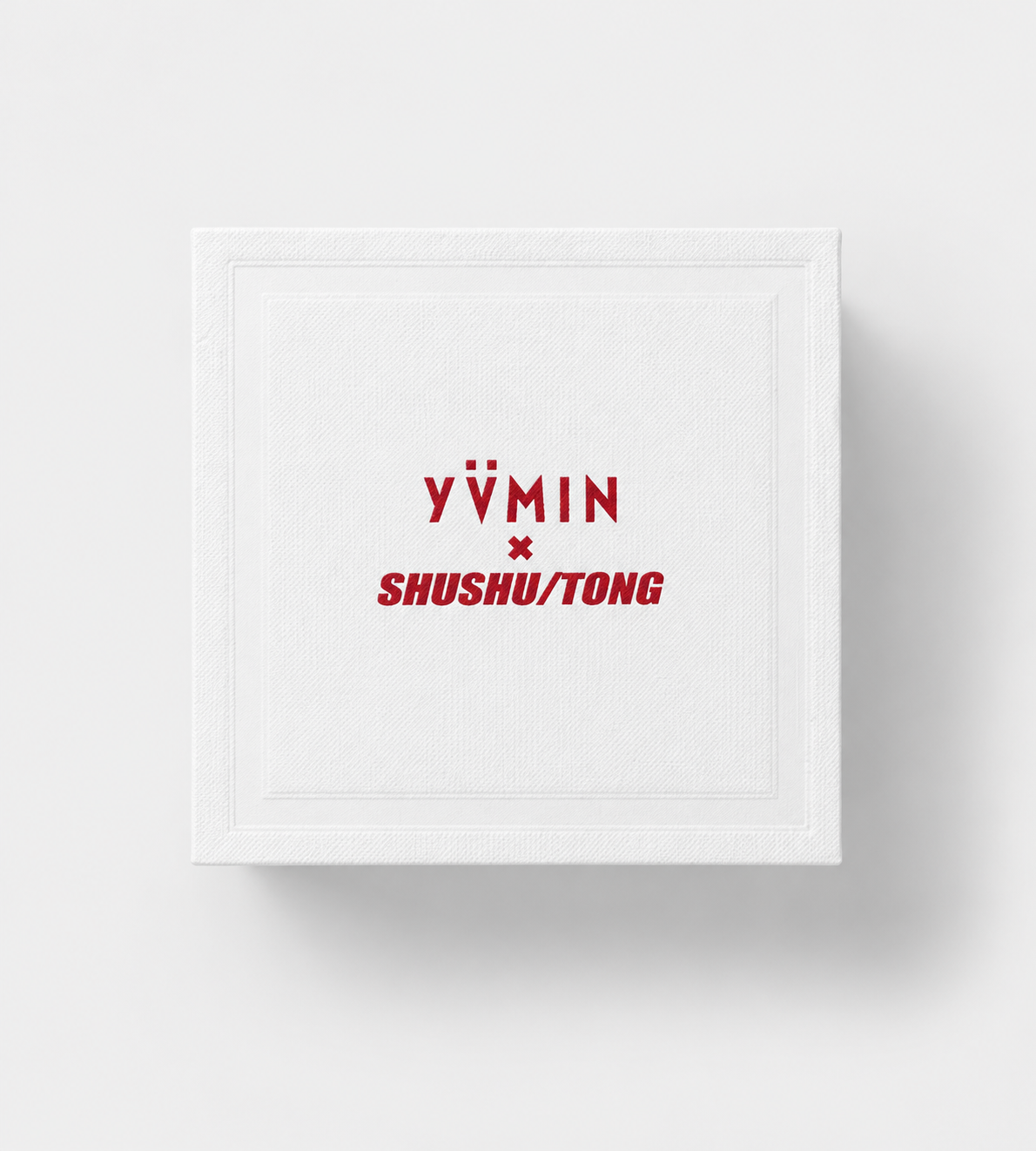 Yvmin X Shushu/Tong Relied Bowknot Square Earring Silver