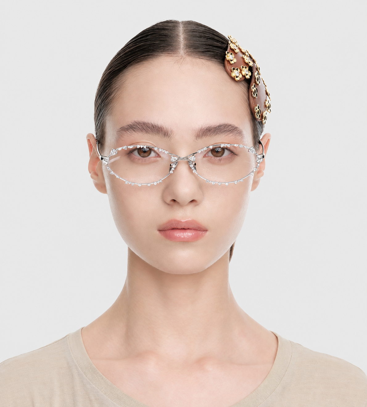 YVMIN - Bitter Salty Glaze Glasses Silver