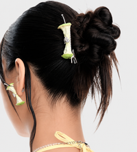 YVMIN - Apple Core Hair Pin Green