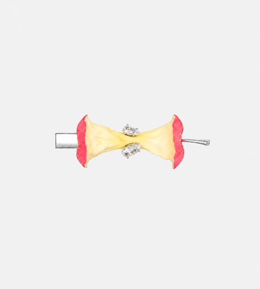 Apple Core Hair Pin Pink