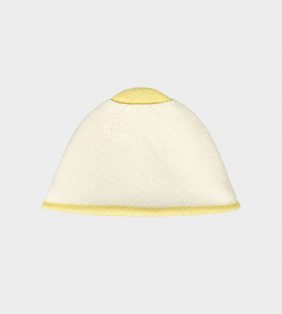 HOMME PLISSE ISSEY MIYAKE - Winter Gear Color Block Beanie Yellow