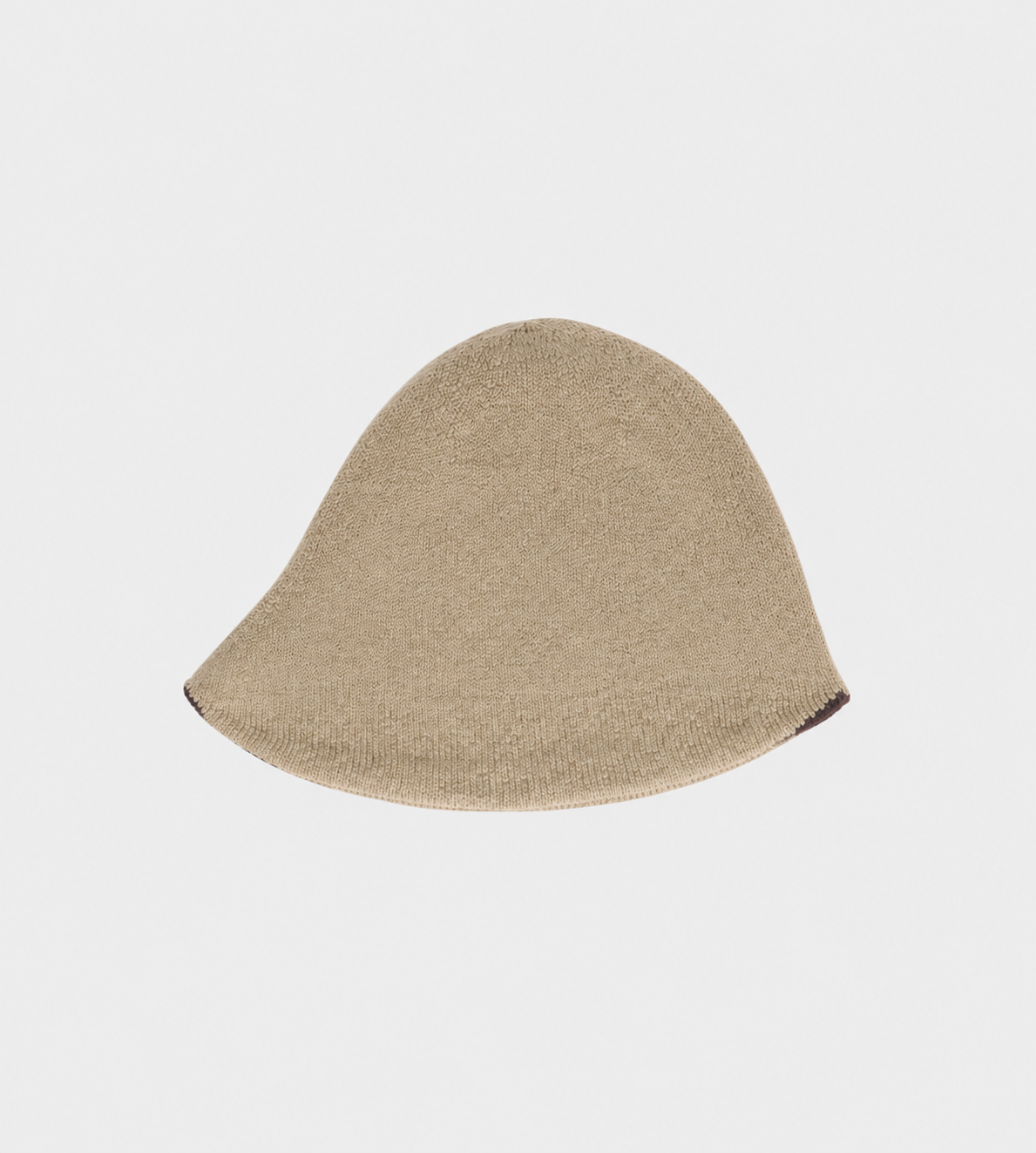 HOMME PLISSE ISSEY MIYAKE - Winter Gear Color Block Beanie Beige