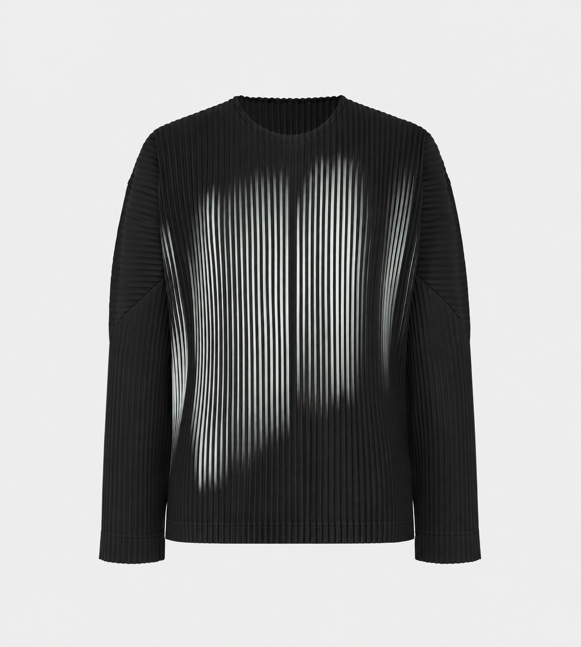 IN THE SHADOW Long-Sleeve Top Blk