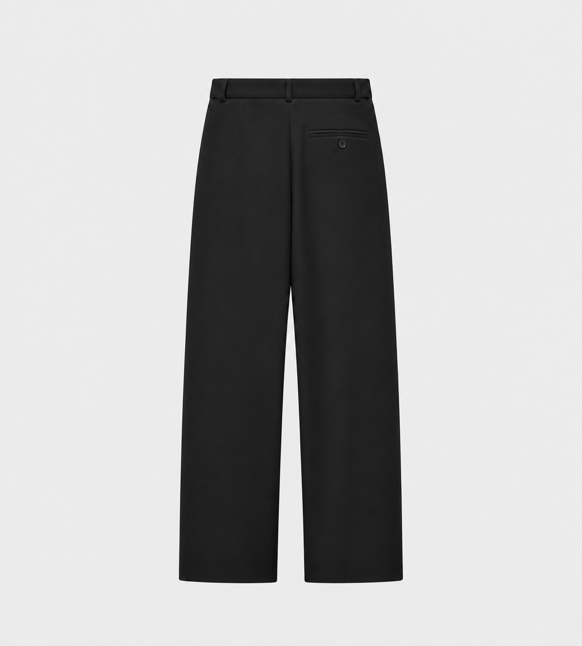 LITKOVSKA - Deconstructed Offset-Zip Pants With Denim Panel Blk/Grey