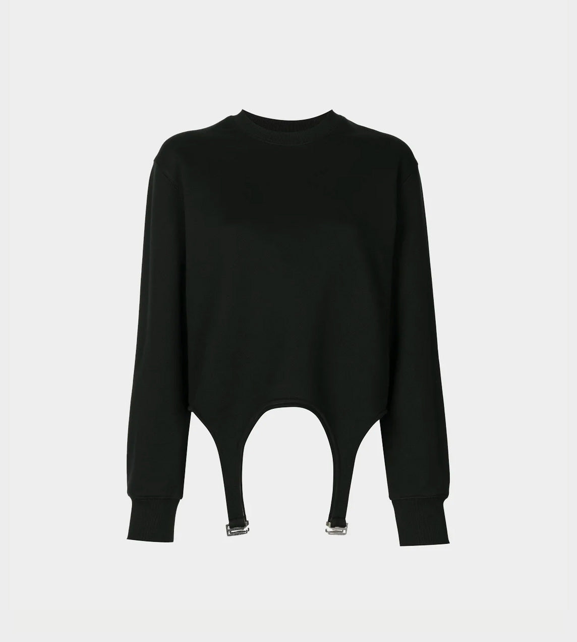 Dion Lee - Garter Sweatshirt Black