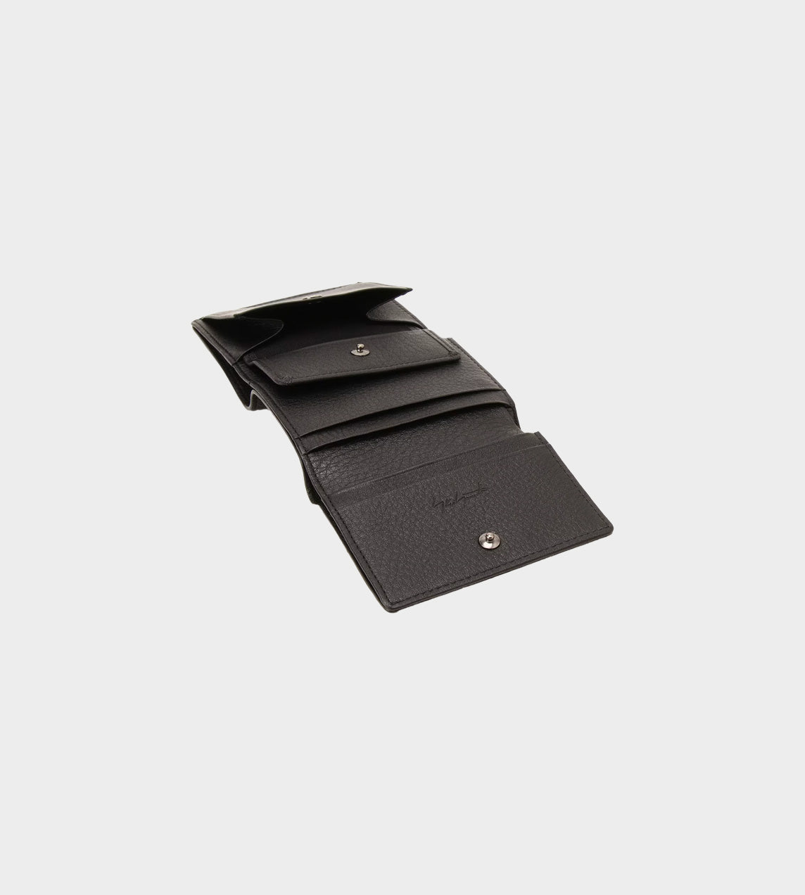 Discord by Yohji Yamamoto - Tri-Folded Wallet S Black