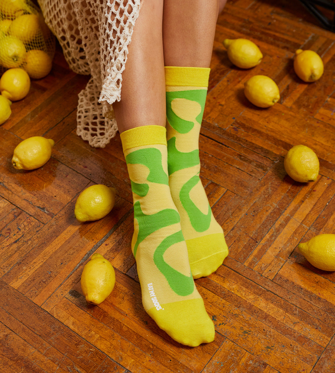 EAT MY SOCKS - Fresh Lemons Socks - 2 Pairs