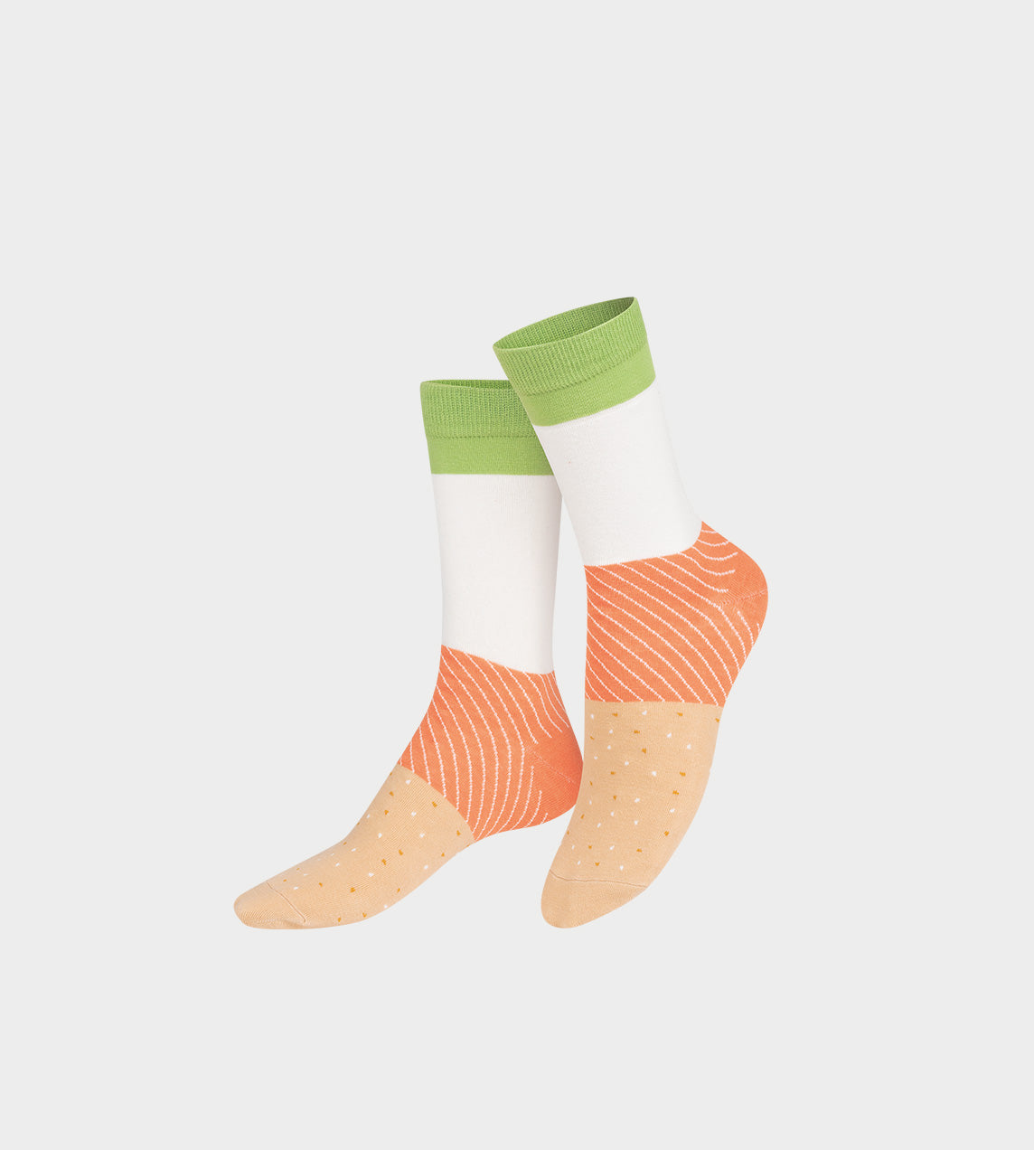 EAT MY SOCKS - Salmon Bagel Socks - 1 Pair