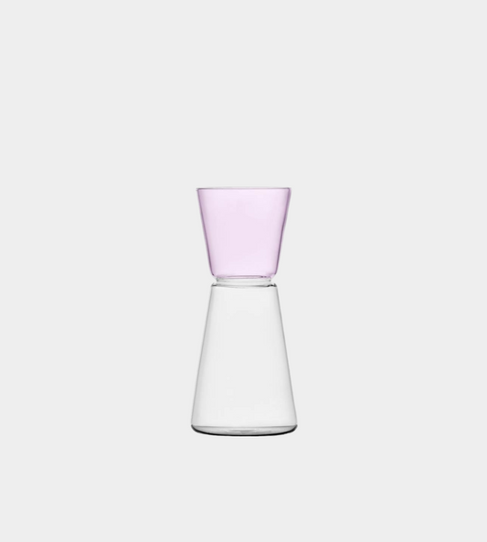 Ichendorf Milano - Sake Jug Clear Pink