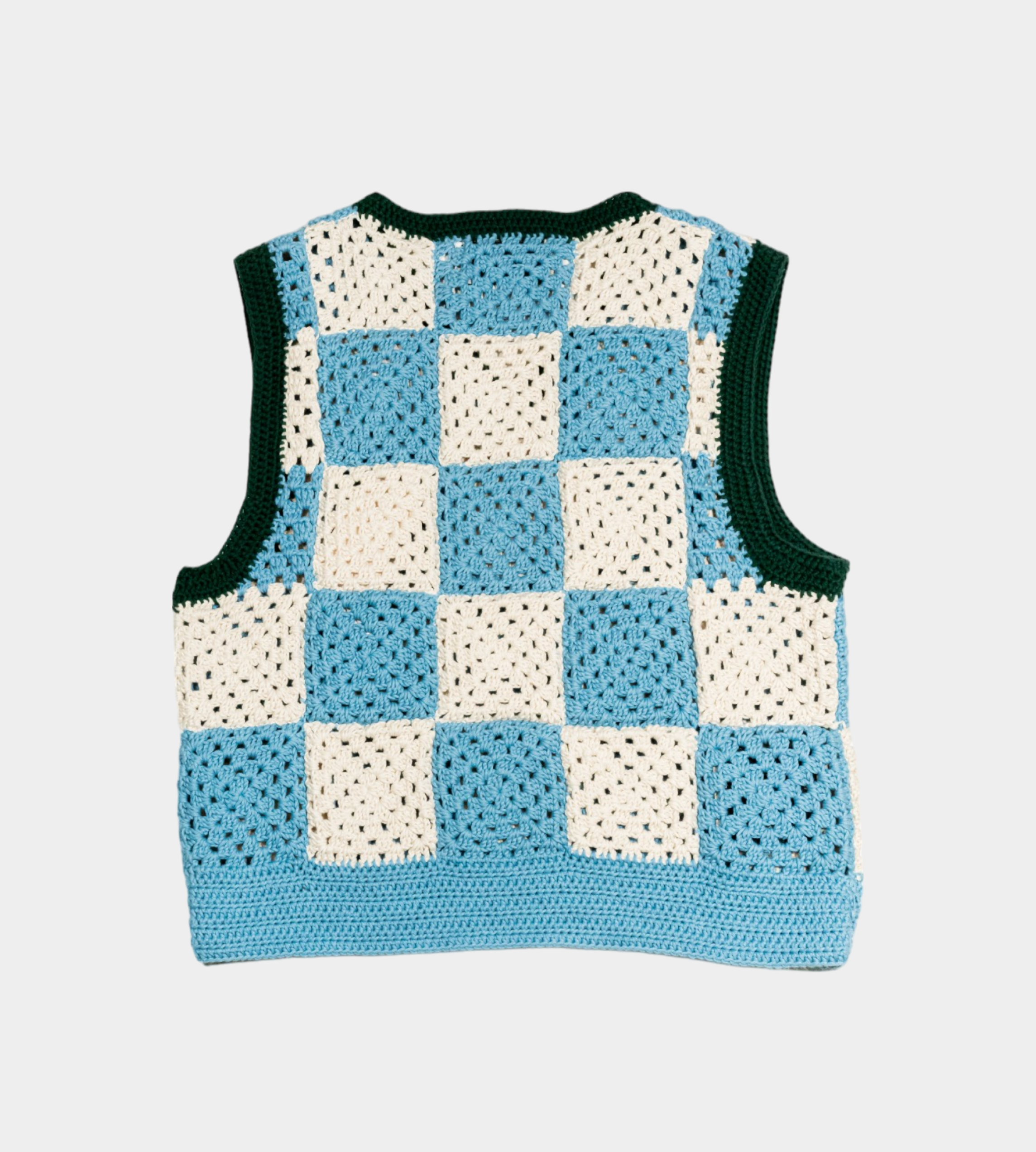 Carbone - Alfredo Crochet Vest Multicolor
