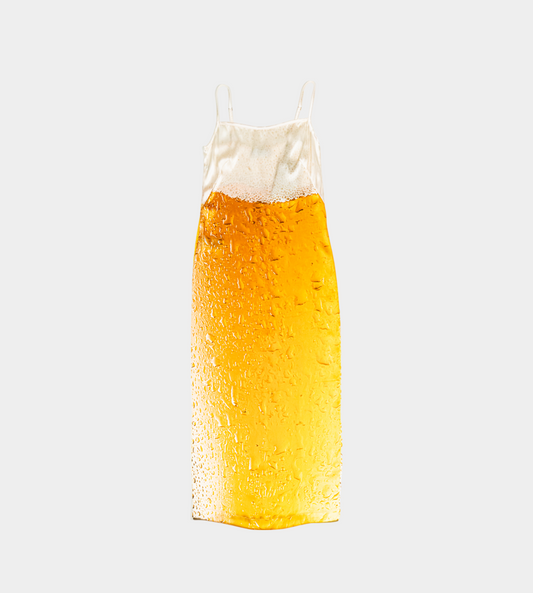 Serapis - 'Lager' Print Slip Dress