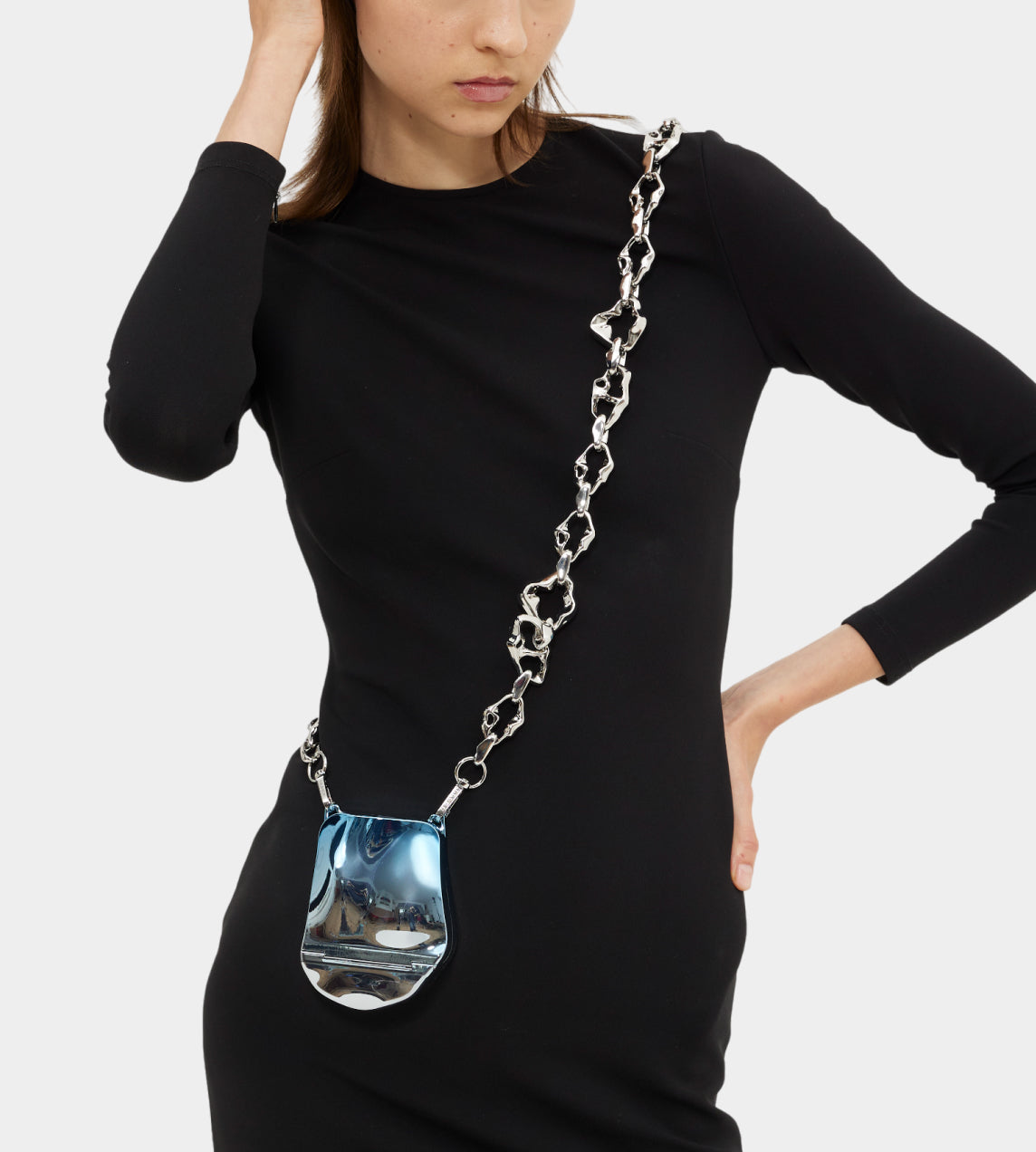 Published By - Coin Purse with Wavy Chain