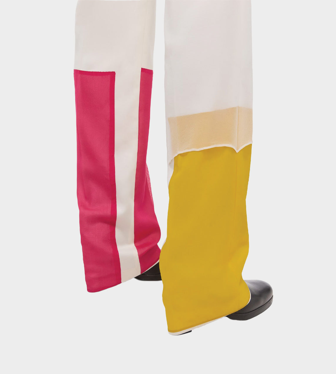 Helmut Lang - Colourblocked Fluid Trouser
