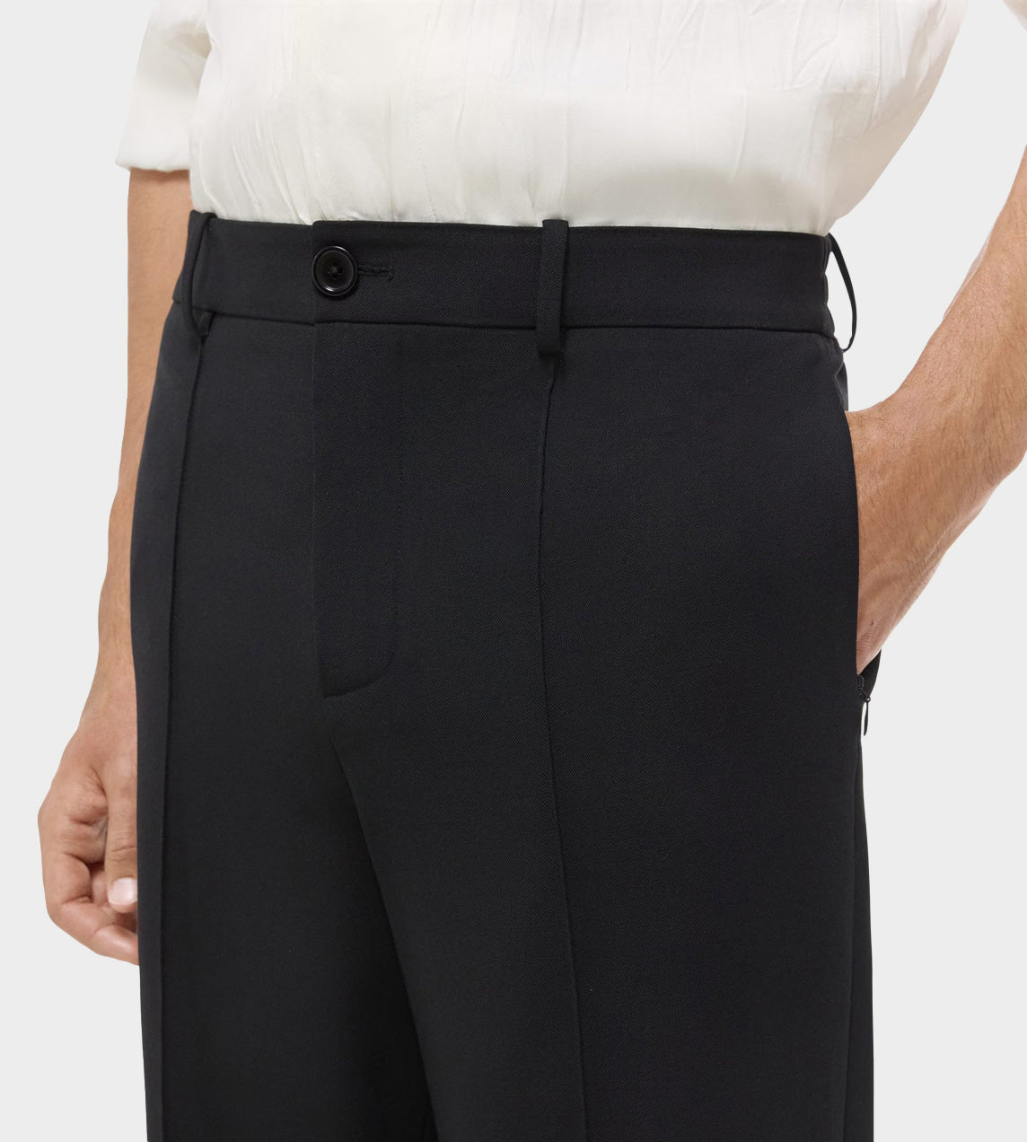 Helmut Lang - Relaxed Stretch Trousers Black