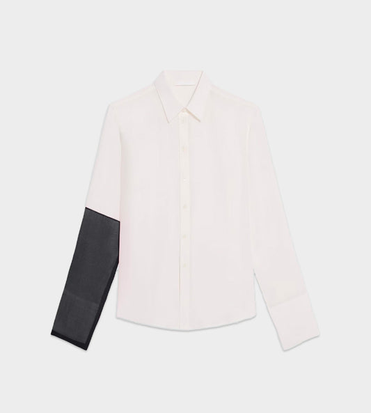 Helmut Lang - Colourblocked Shirt White/Black