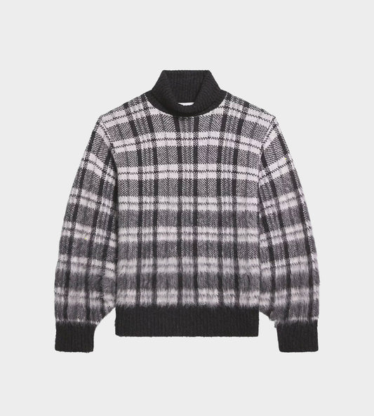 HELMUT LANG - Brushed Turtleneck Blk