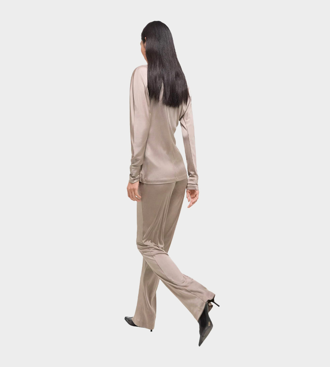 HELMUT LANG - Infinity Long Sleeve Shirt Dune