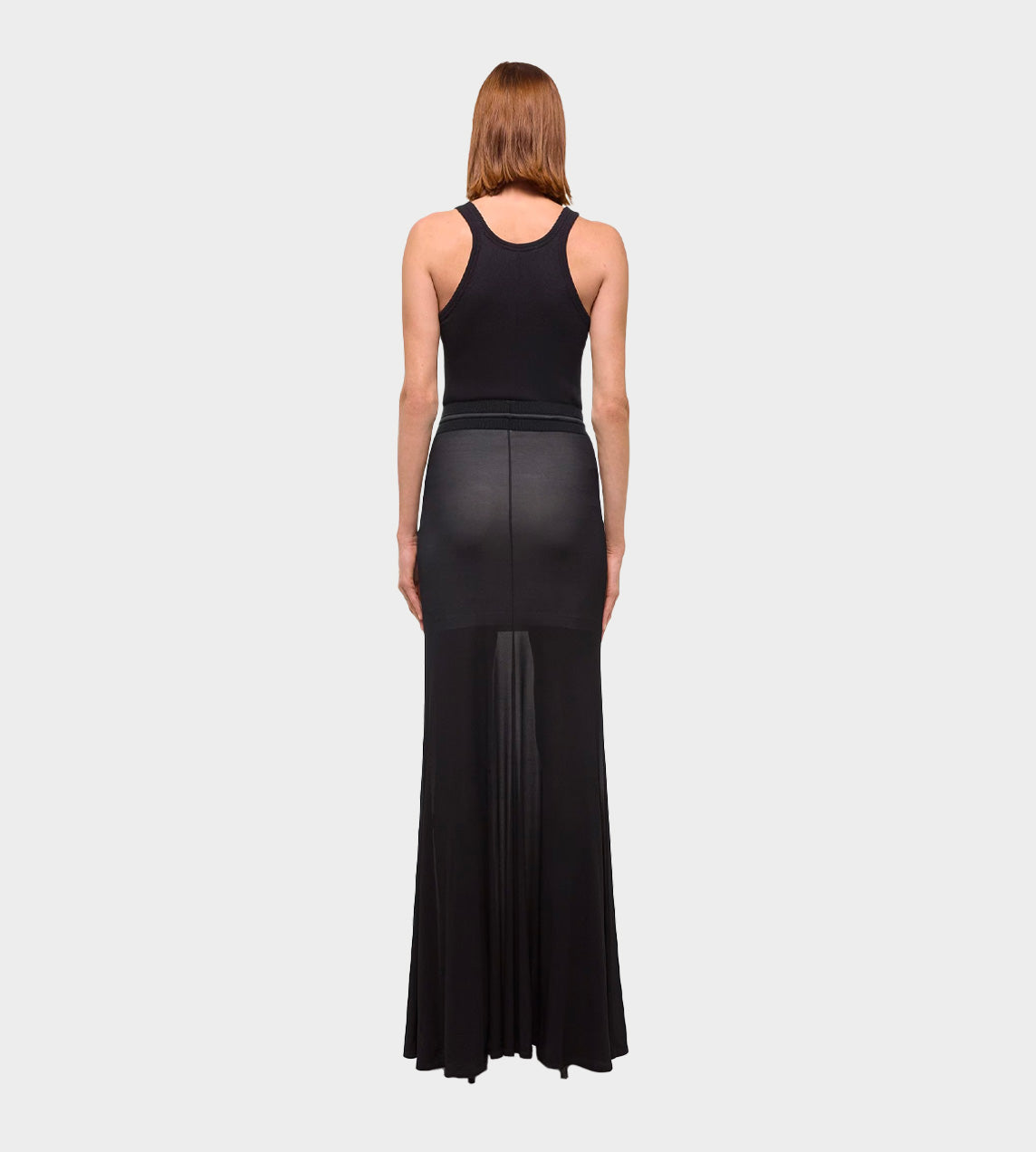 HELMUT LANG - Hosiery Maxi Skirt Blk