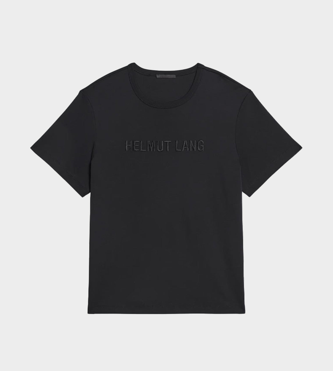 HELMUT LANG - Logo Tee Black