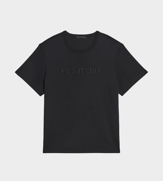 HELMUT LANG - Logo Tee Black