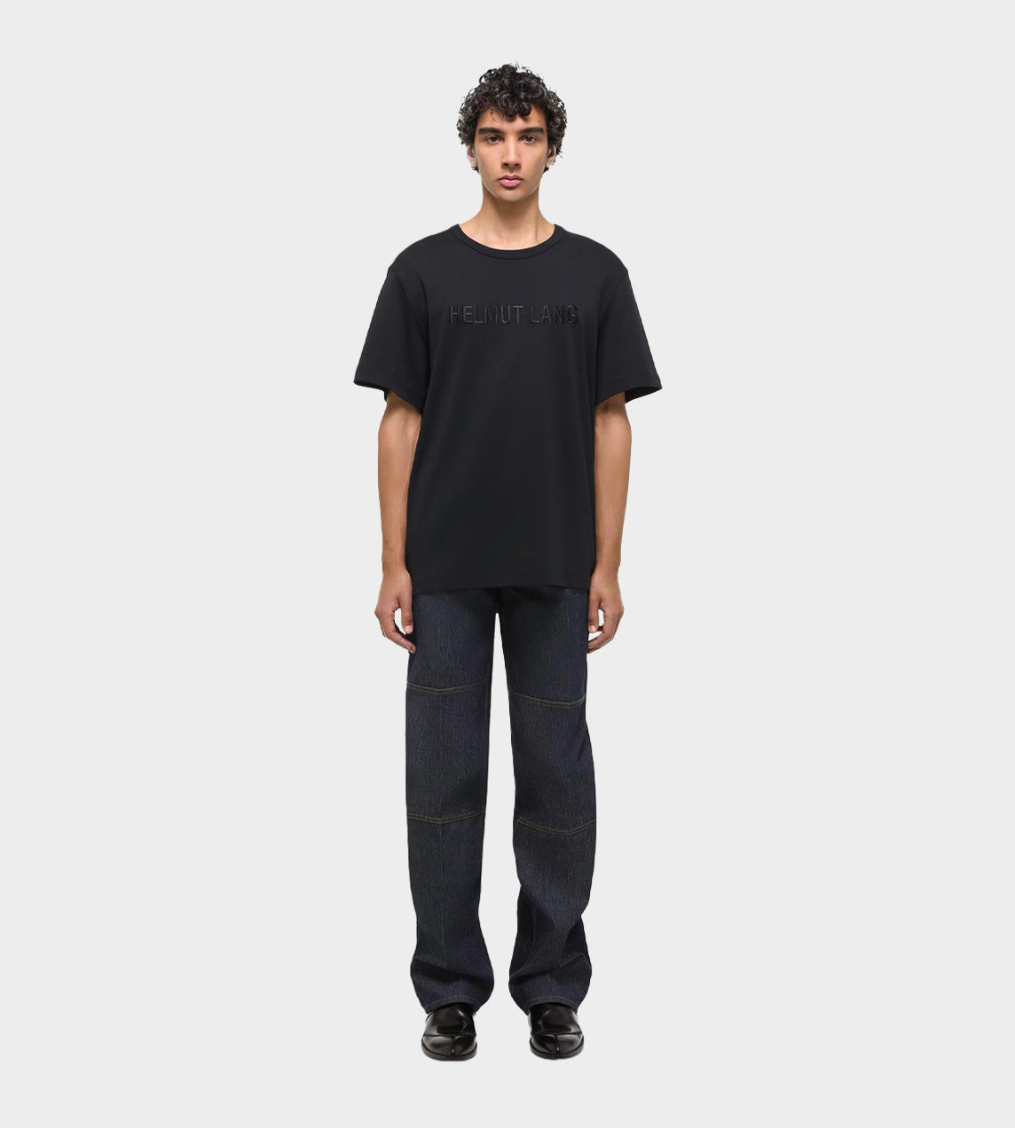 HELMUT LANG - Logo Tee Black