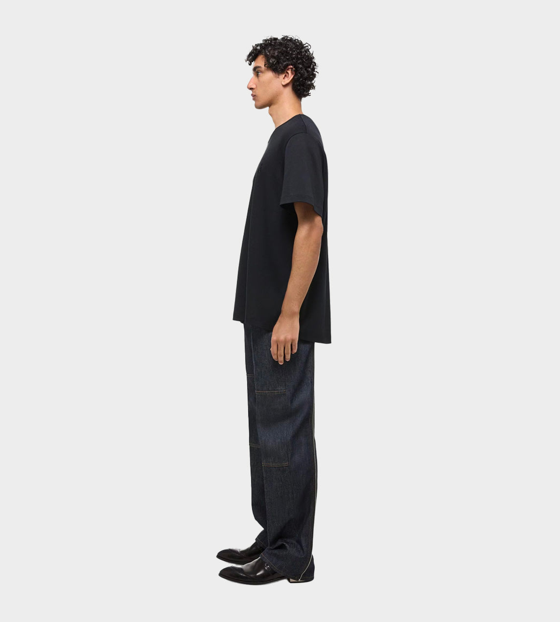 HELMUT LANG - Logo Tee Black