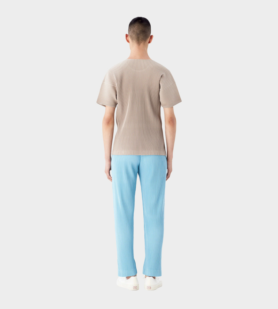 Homme Plisse Issey Miyake - Colour Pleats Pleated Pants Aqua Blue