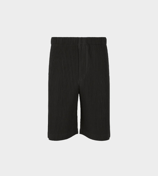 Homme Plisse Issey Miyake - Aug Pleated Shorts Blk
