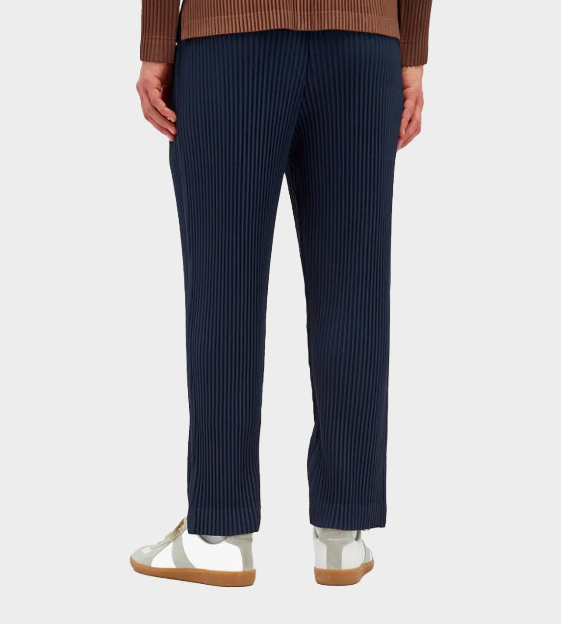 HOMME PLISSE ISSEY MIYAKE - Pleated Midnight Blue Pants